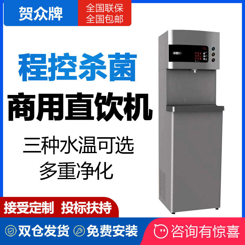 正品台湾贺众牌饮水平台UR-313BS-3商用节能RO反渗透不锈钢直饮机
