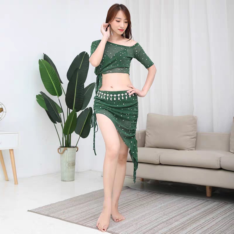 舞娘肚皮舞性感夏款新款女短裙