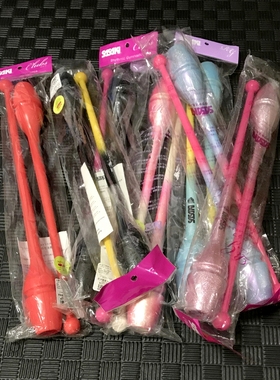 现货日本代购正品Sasaki艺术体操棒 多色FIG比赛大号棒成人款44cm