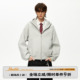 外套男女休闲上衣 拉链开衫 男道cleanfit短款 500G重磅连帽卫衣美式
