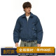 棉衣外套 加厚保暖工装 男道美式 复古立体剪裁翻领双拉链棉服男冬季
