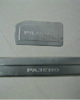 三菱帕杰罗V97、V93、V73、V77门槛条、PAJERO迎宾踏板 鑫宏发