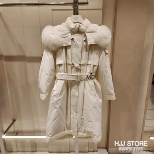 休闲宽松大码 韩版 鹅绒狐狸毛领双面刺绣加厚羽绒服女065 新款 冬季