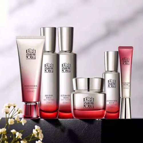 百雀羚灵芝御时塑颜保湿4件套