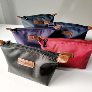 饺子包大容量化妆包加厚尼龙防水手拿包小号手包零钱包女包包小包