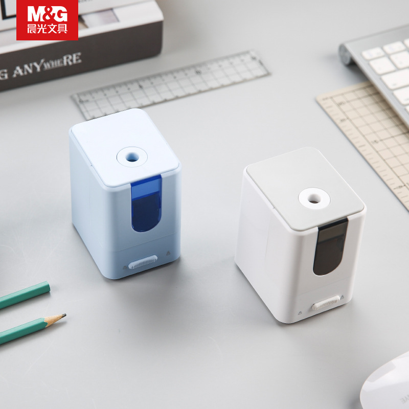 晨光文具电动削笔机卷笔刀儿童小学生多功能削笔刀转笔刀APS906A5