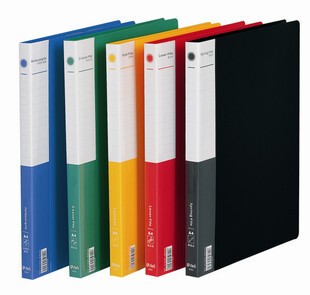 得力5301 A4单强力夹 加插袋文件夹 单夹文件夹 deli