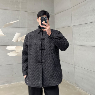 新款 6321 新中式 饰棉袄A452 P135 盘扣棉衣国潮中国风亮片装 冬季