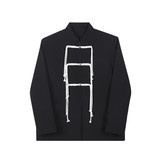 秋上新风立领小西服洋气结盘扣设计外套A452--6267--P135，男装西服，电商A452