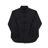 新款韩版菱形格子亮片棉衣复古中式盘扣棉服外套A452--6321--P135，男装棉衣，电商A452