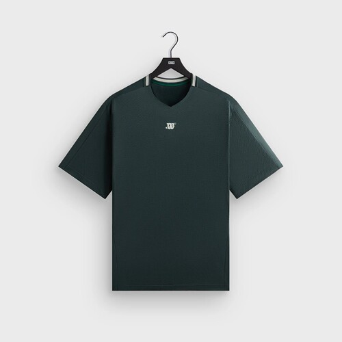 【现货】正品联名Kith Wilson威尔胜网球上衣针织Polo衫男短袖T恤