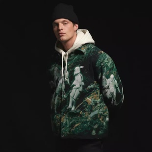 【现货】正品Kith星球大战时尚潮流休闲翻领夹克外套短外套春秋季