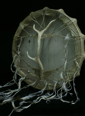 UltreyaDrums 疗愈鼓 shaman鼓 音疗 鹿角鼓 凸角 saman鼓 维京