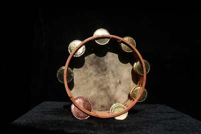 传统乐器意大利乐器tambourine