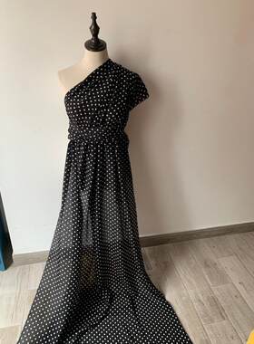 白色桑蚕丝真丝布料裙子面料
