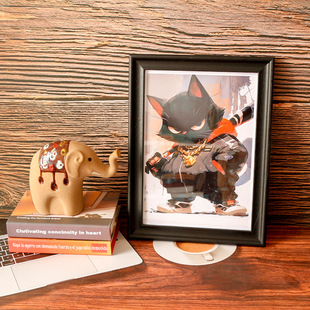 松果画简约欧式创意相框摆台摆件立体摆件挂墙画框展示框