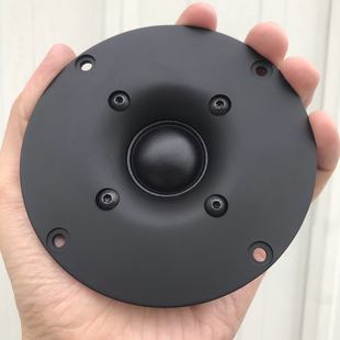 原厂4寸家庭音箱高音喇叭蚕丝膜高音喇叭面板直径10.4cm 进口5欧