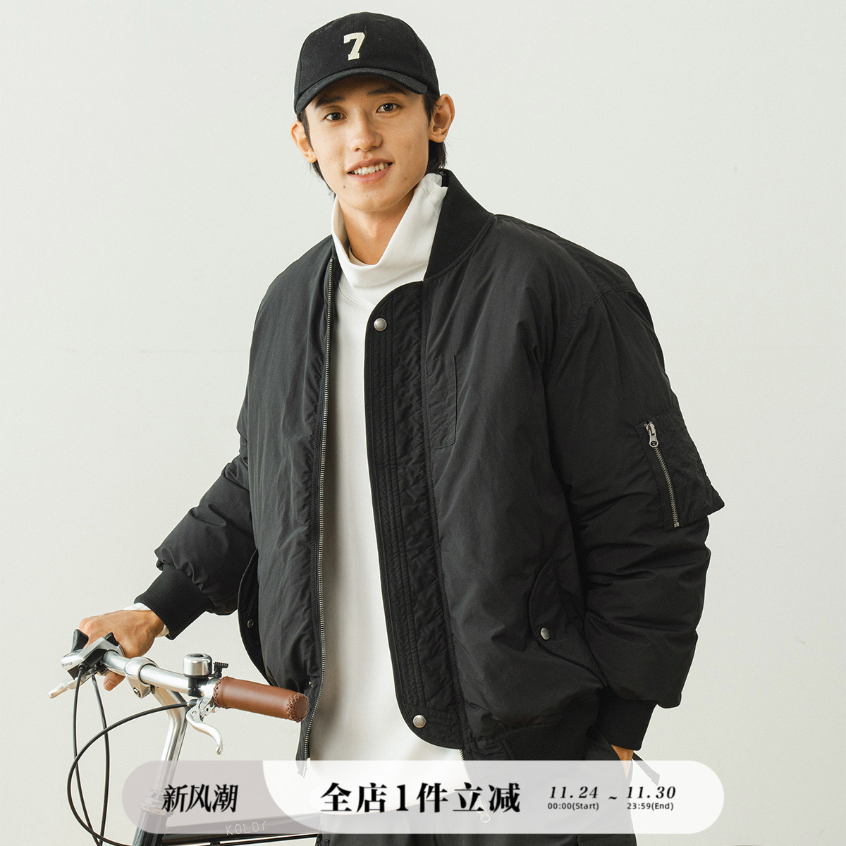 加厚短款羽绒服714street