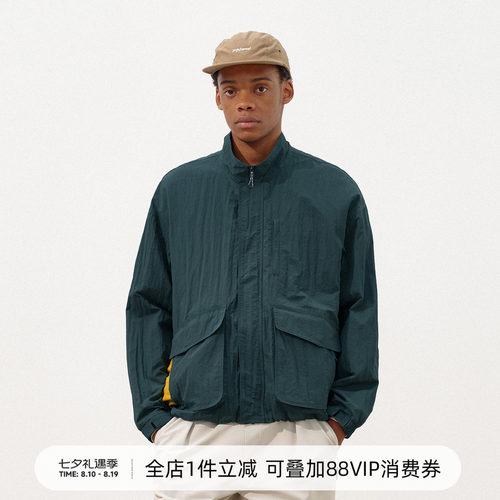 714street工装立领夹克