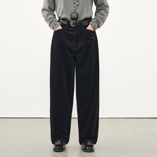 男士 新款 休闲裤 水洗工装 714street复古灯芯绒直筒裤 长裤 2025秋季