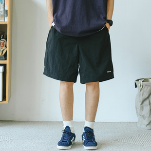 薄2022年新款 休闲裤 夏季 大码 子 抽绳宽松五分裤 714street日系短裤