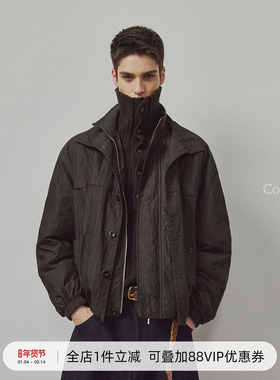 714street高端线 BEHALF  日本和纸感 LM风双领层次3M新雪丽夹克