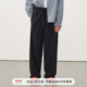 松弛感老钱风裤 714street仿羊绒毛呢垂感卫裤 2025秋冬休闲裤 子男