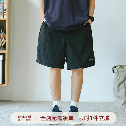 714street五分裤直筒日系休闲裤