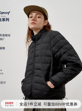 714street两面穿3M新雪丽排骨棉服男2025秋冬立领三防保暖外套女
