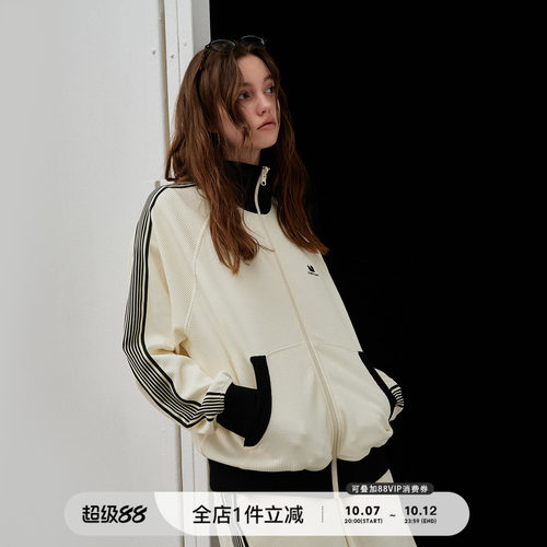 714street罗纹针织开衫