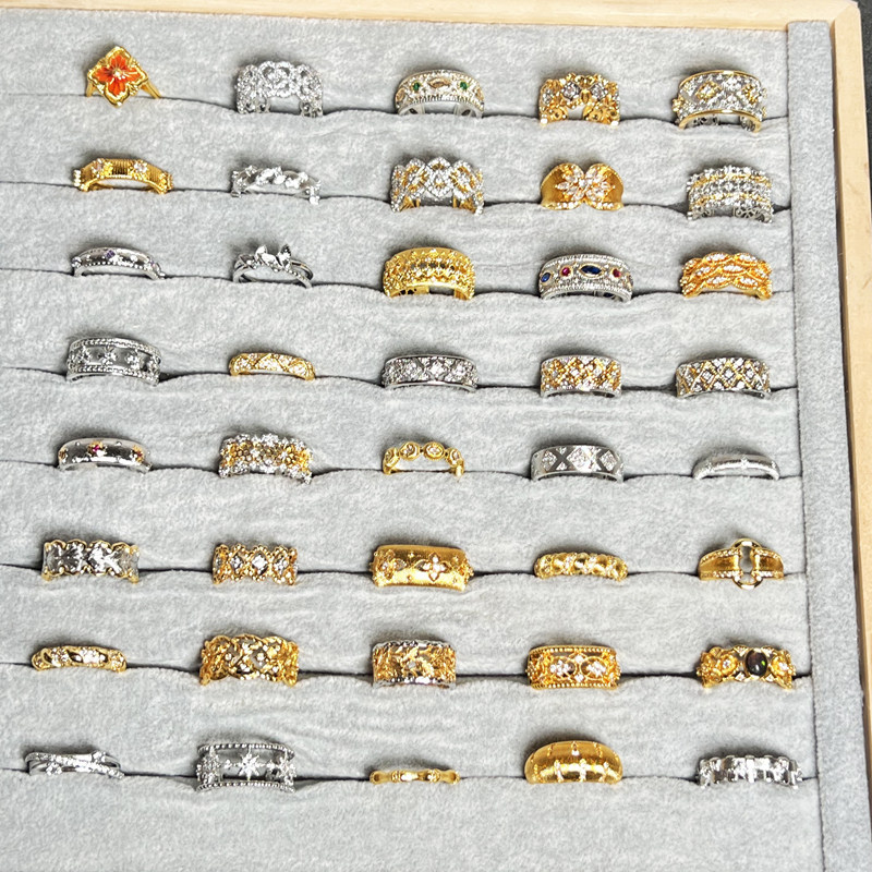 集合款复古意大利宫廷风拉丝镂空蕾丝开口戒指女时尚小众百搭指环,饰品/流行首饰/时尚饰品新,戒指/指环,淘宝优惠券,粉丝福利购,淘宝优惠卷