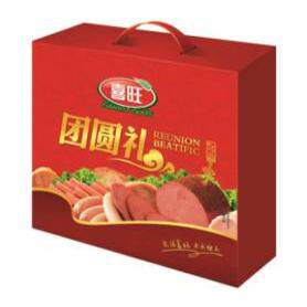 喜旺团圆礼肉食礼盒熟食肉食春节福利送礼节日礼盒2550g