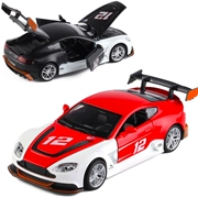 1:32 Aston Martin GT3 Racing Siêu xe thể thao Chàng trai Mô phỏng Cửa mở Xe mô hình đồ chơi - Chế độ tĩnh