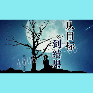 从目标到结果 陈金平 视频课程非DVD 包票 正版