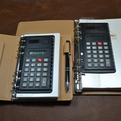 活页记事本配套计算器 带6孔计算器可装 于A6A5B5活页本