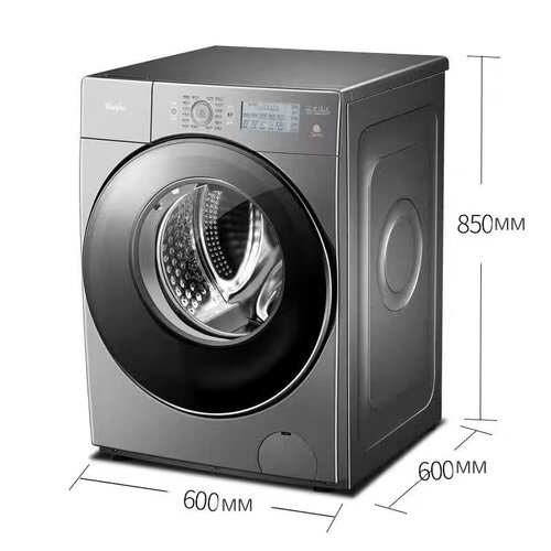 Whirlpool/惠而浦 WG-F100880B变频直驱滚筒洗衣机光芒系列家用