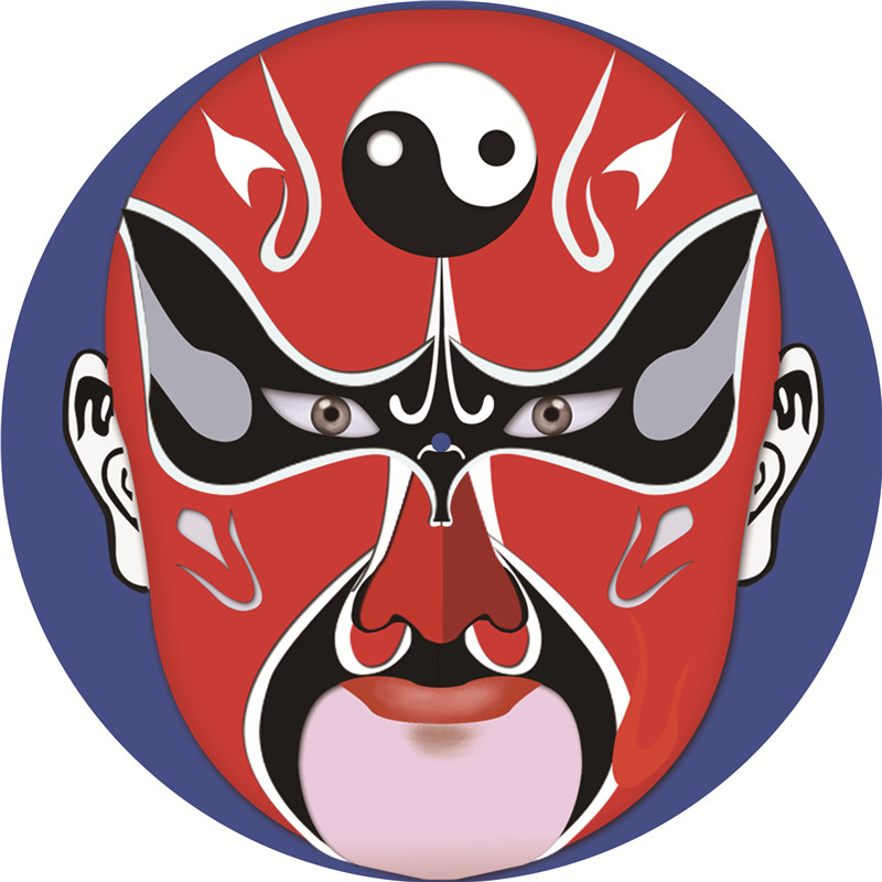 京剧川剧脸谱系列油纸伞绸布伞中国风花纸伞装饰伞吊顶店堂装修,家居饰品,工艺伞,淘宝优惠券,粉丝福利购,淘宝优惠卷