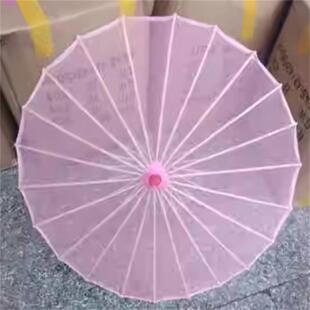 纯色透明伞江南舞蹈伞古典伞人间烟火跳舞伞表演出道具傣族工艺伞