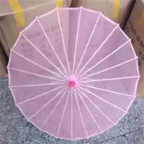 纯色透明伞江南舞蹈伞古典伞人间烟火跳舞伞表演出道具傣族工艺伞