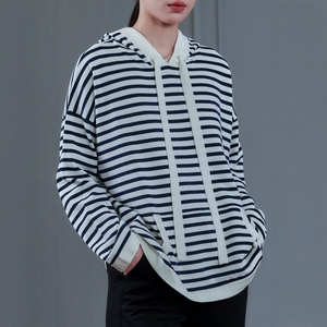 四月初九加大码女装胖MM2025春 可机洗羊毛 英伦风带帽针织衫卫衣