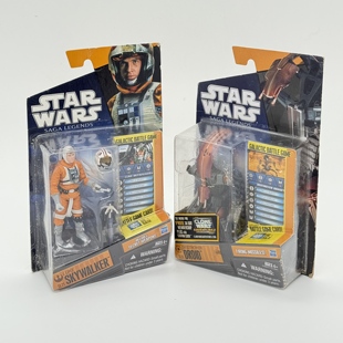 正版现货 3.75寸星球大战 SL21卢克·天行者 SL31毁灭者机器人