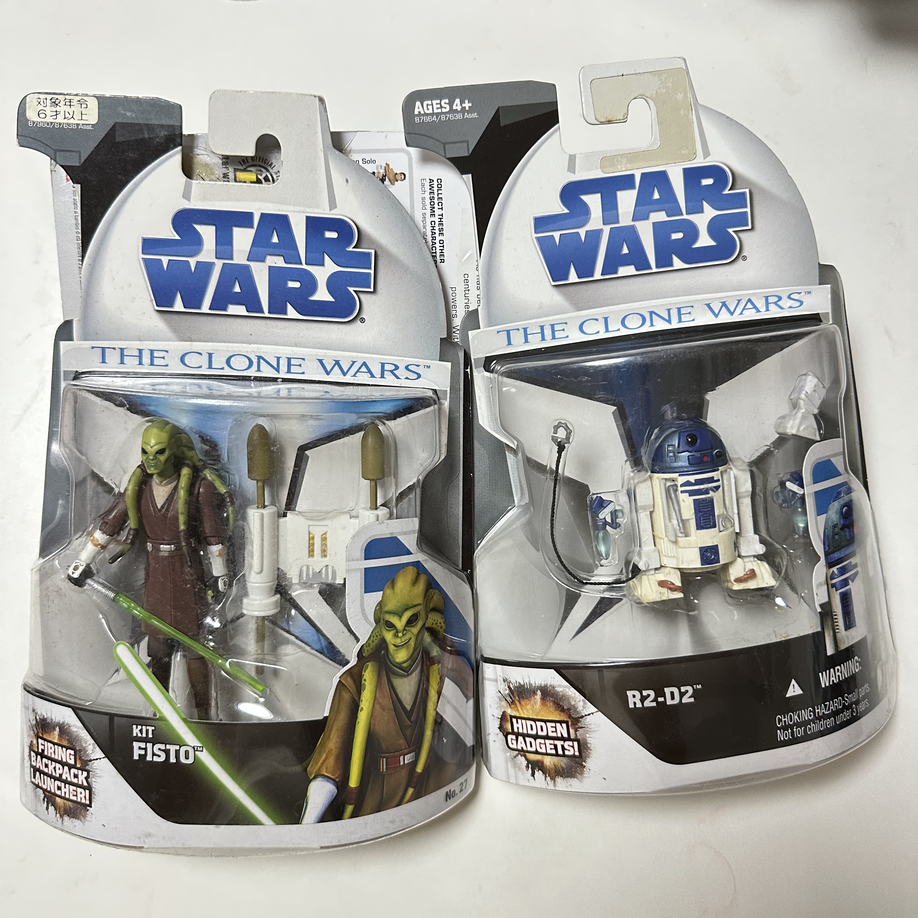 正版现货 3.75寸星球大战 R2-D2机器人 基特·费斯托 收藏