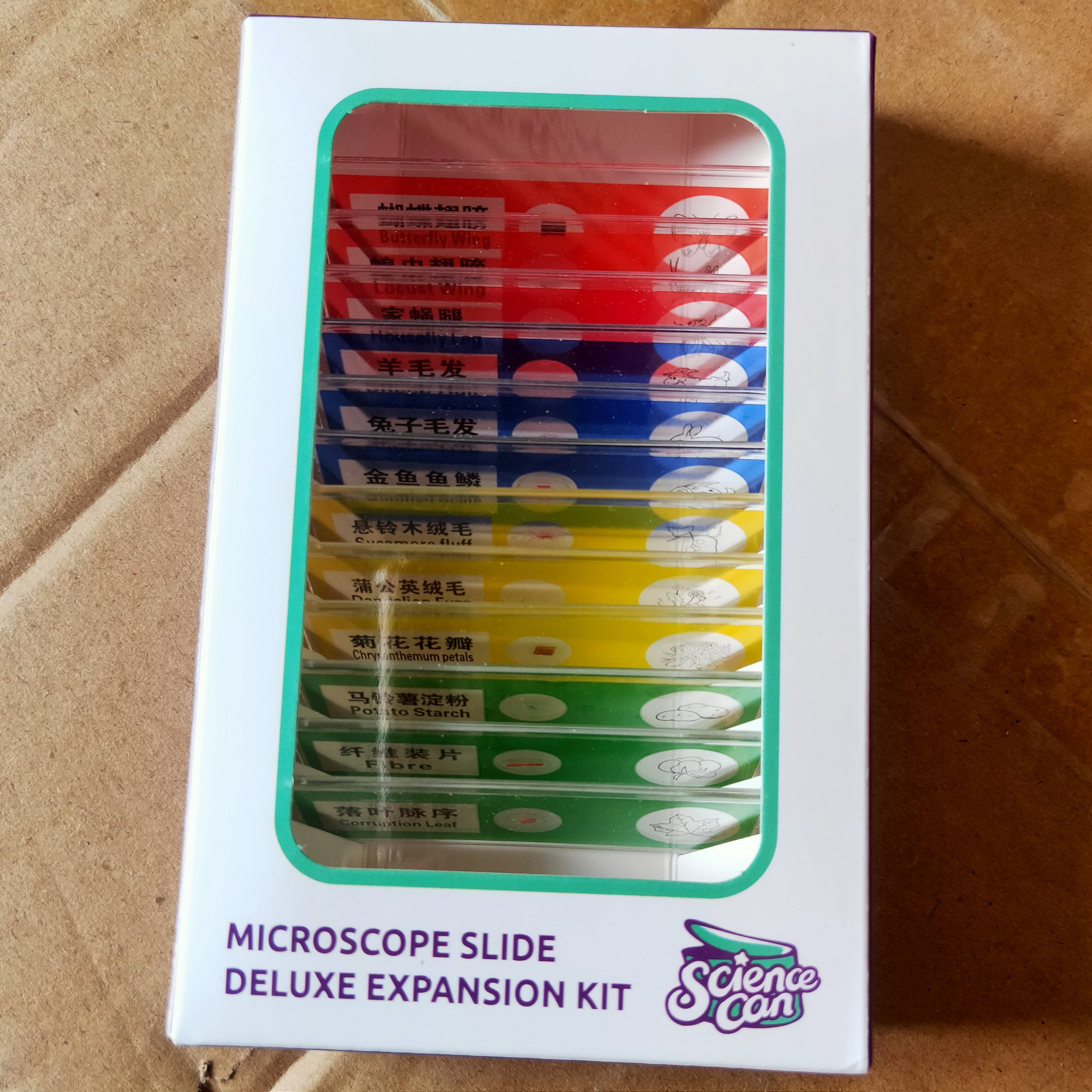 科学罐头显微镜用标本玻片