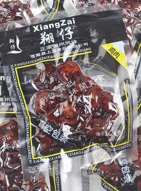 翔仔翔仔黑鸡肉酱烧卤温州16g/包