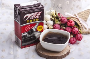 深圳晨光 黑凉粉果冻型仙草清爽 1盒 晨光即食凉粉255g