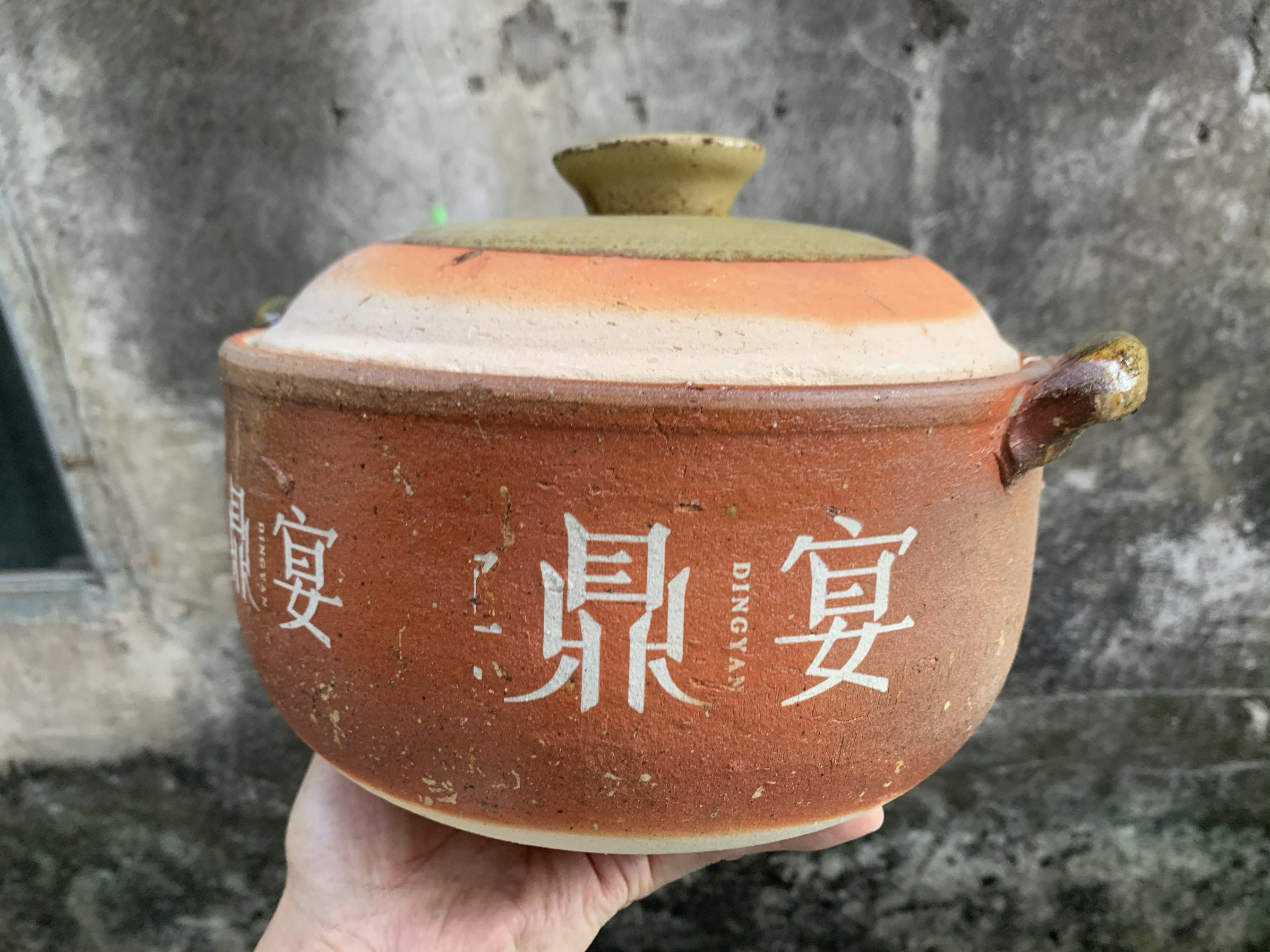 定制LOGO商标传统老式土砂锅粗陶沙锅汤煲汤瓦罐饭店炖菜商用