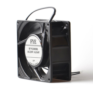 FYE9238低功率大風量軸流風機交流散熱風扇HBL 機柜靜音風機 220V