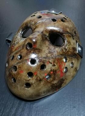 俄罗斯代购Friday∞手作第13个星期五血腥杀手面具Cosplay表演