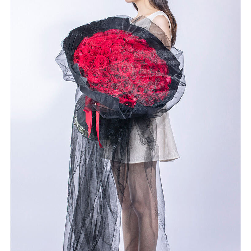 情人节同城送花生日红玫瑰混搭花束鲜花速递广州上海深圳北京