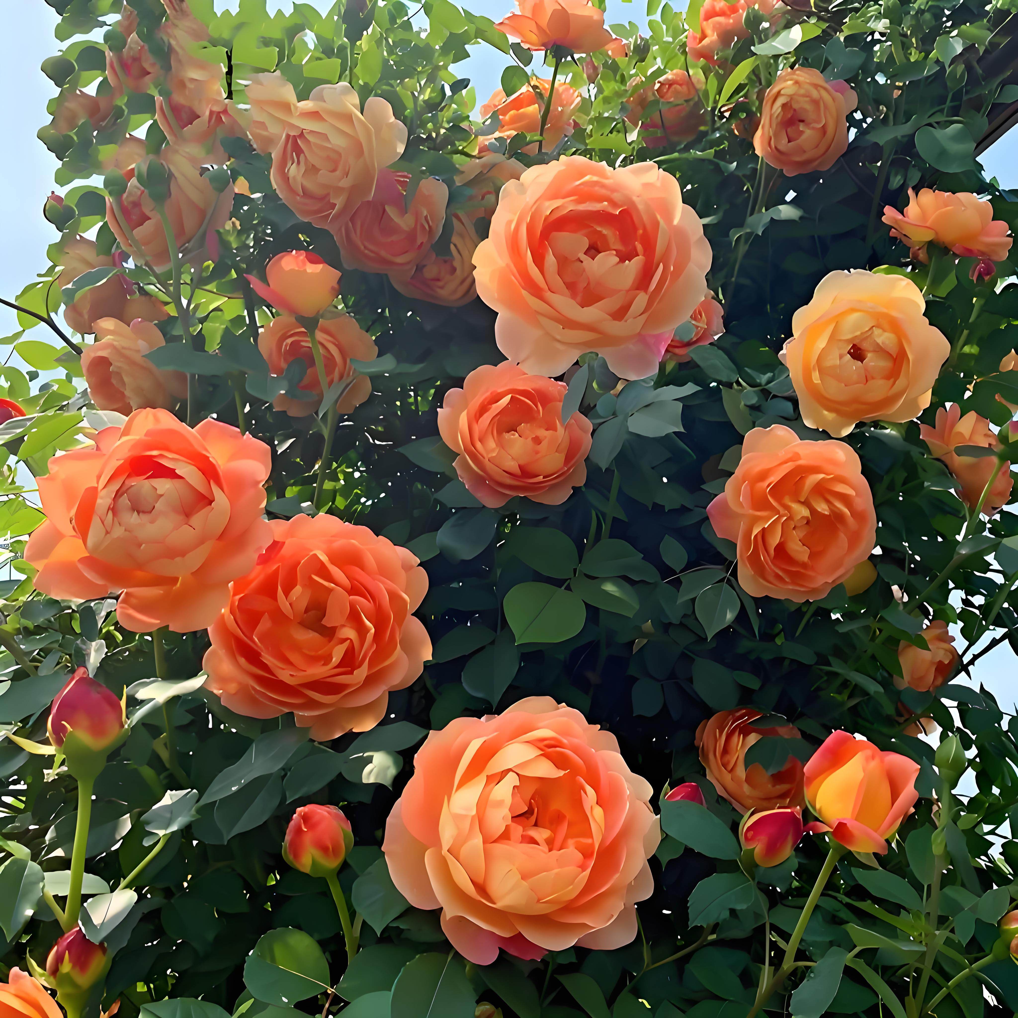 【顺丰包邮】夏洛特夫人月季勤花耐热爬藤大苗庭院阳台盆栽浓香,鲜花速递/花卉仿真/绿植园艺,月季/蔷薇/玫瑰,淘宝优惠券,粉丝福利购,淘宝优惠卷